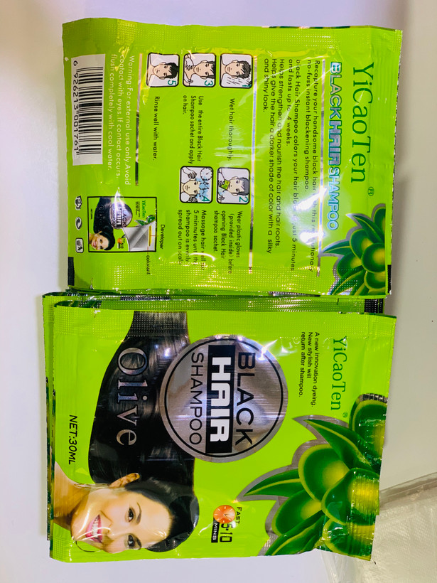 شامپو رنگ موی فوری ییکائو تن مدل Olive حجم 30 میلی لیتر